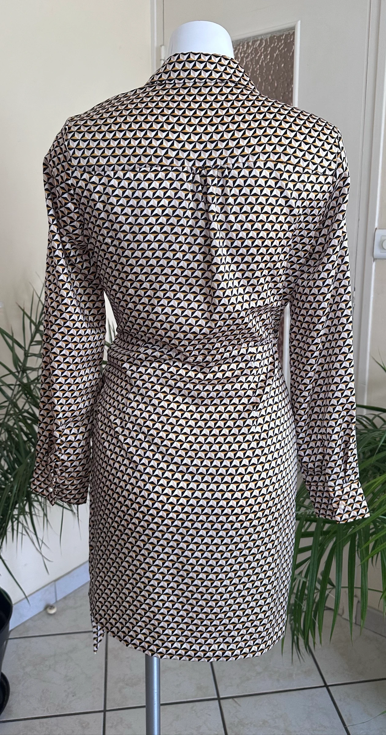 Vestido cache-cœur estampado NOVO Grain de Malice – Tamanho 36 – photo 10